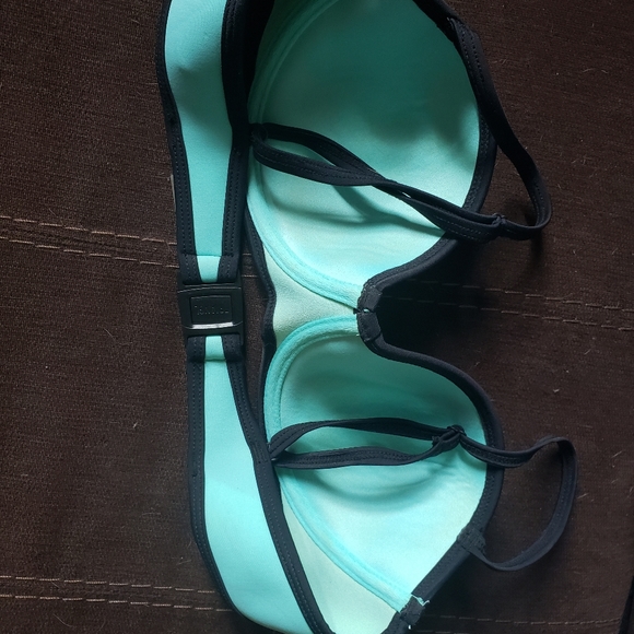 Triangl Teal Swim Top - Picture 2 of 5